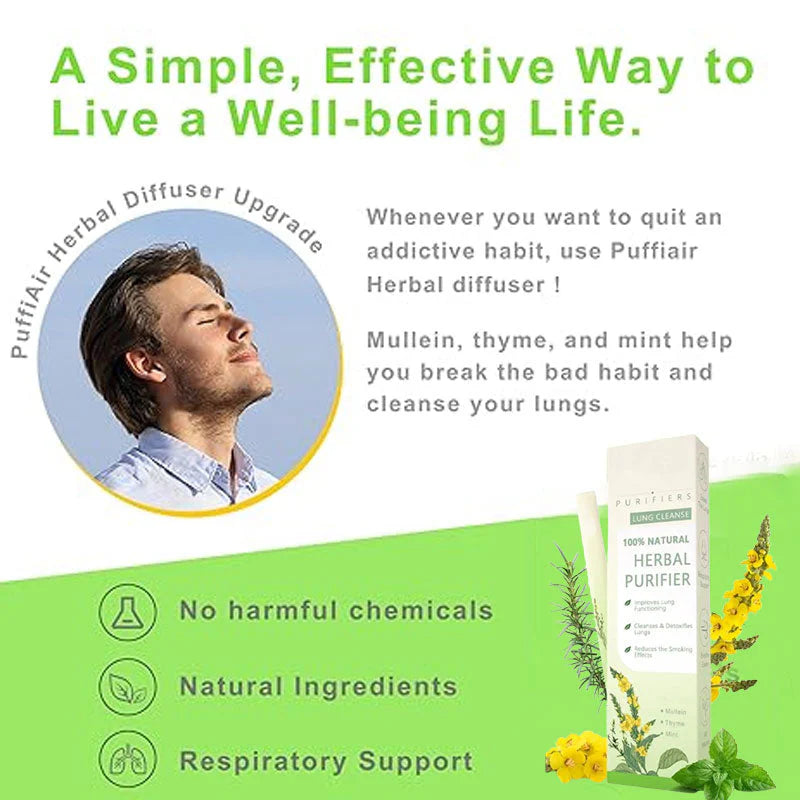 LOVILDS™ Mullein Relaxation Stick – Soothes Lungs, Detoxifies, Freshens Breath