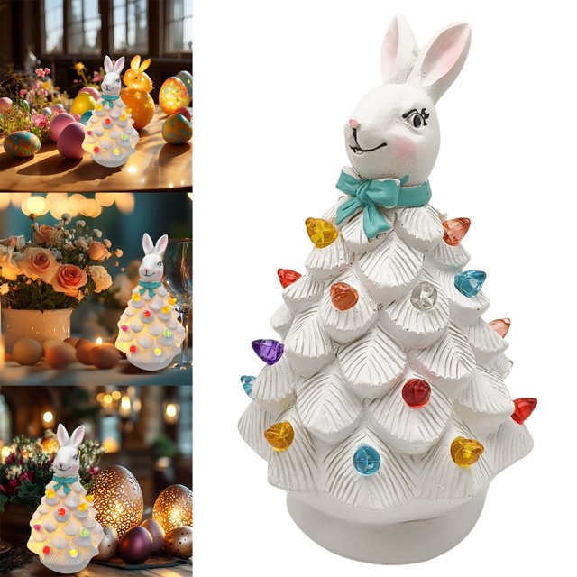 Easter Christmas Tree - Rabbit Style