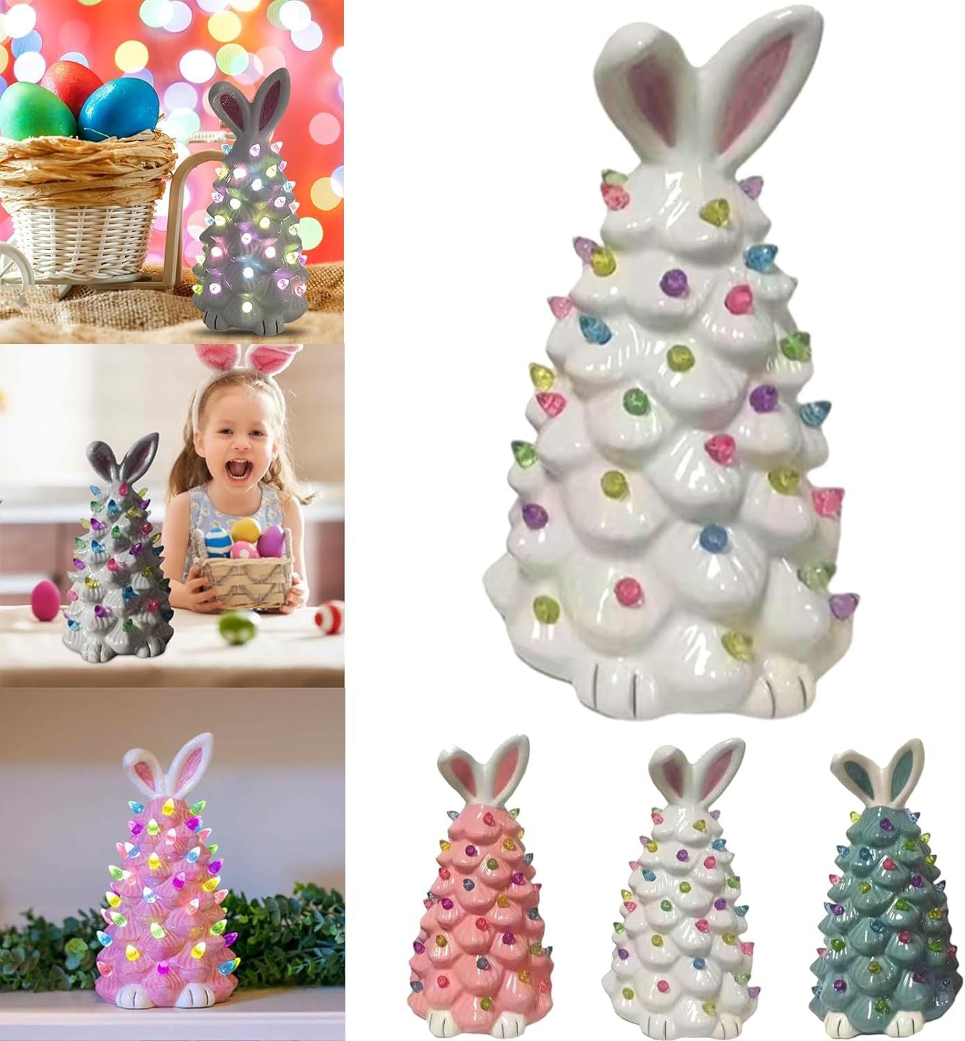 Easter Christmas Tree - White Theme
